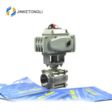 JKTLEB106 actuator ss316 ball seat valve